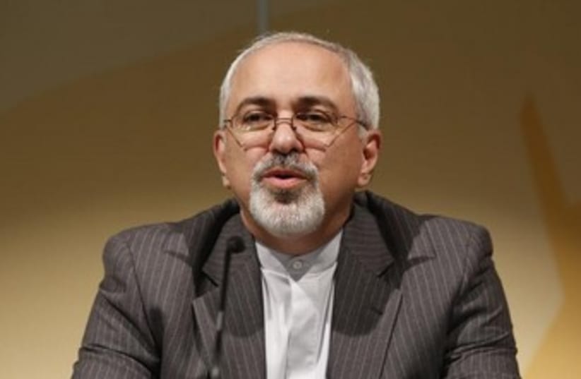Iranian Foreign Minister Mohammad Javad Zarif 370 (photo credit: REUTERS/Ruben Sprich)