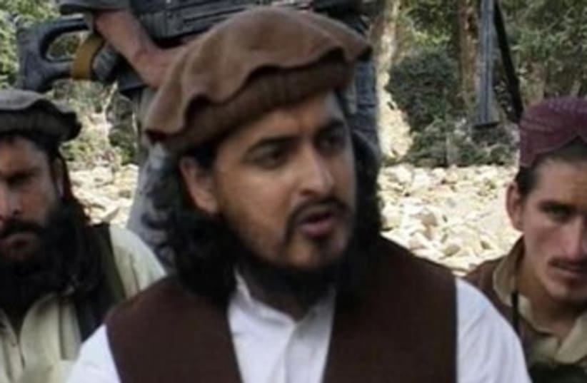 Pakistani Taliban leader Hakimullah Mehsud 370 (photo credit: REUTERS)