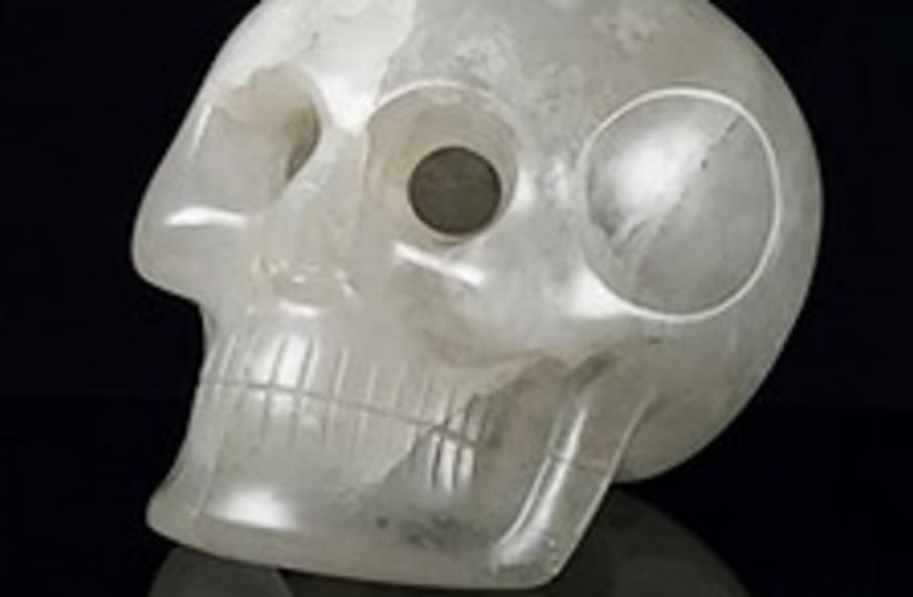 Crystal Skull 224.88 ap (photo credit: AP)