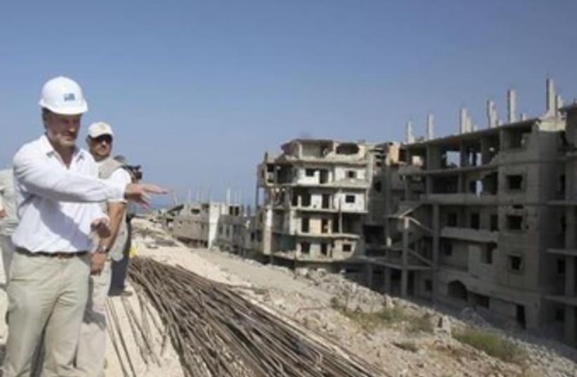 UNRWA project manager in Gaza 370 (photo credit: Reuters)