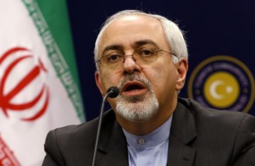 Iran's FM Mohammad Javad Zarif 370 (photo credit: REUTERS)