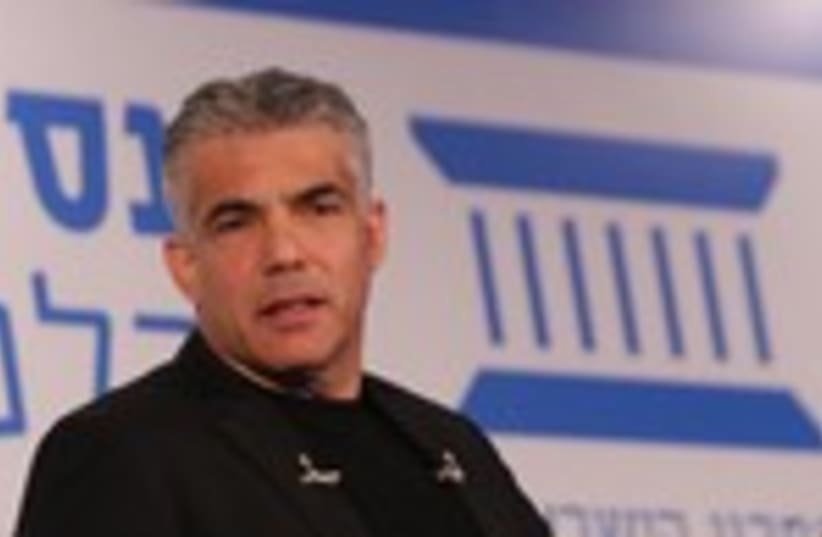 FM Lapid at Eilat conference 150 (photo credit: Yossi Zamir)