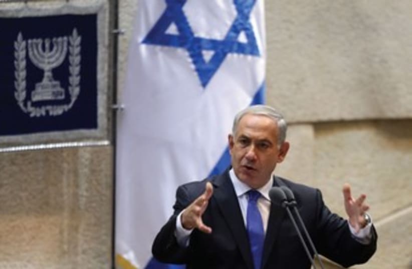 B.Netanyahu 370 (photo credit: Marc Israel Sellem/The Jerusalem Post)