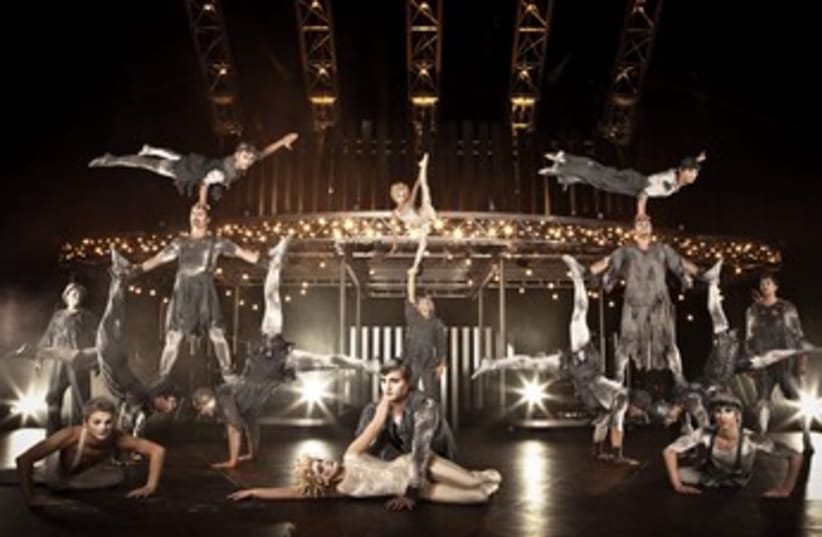 Cirque du Soleil troupe performing Quidam (photo credit: Courtesy)