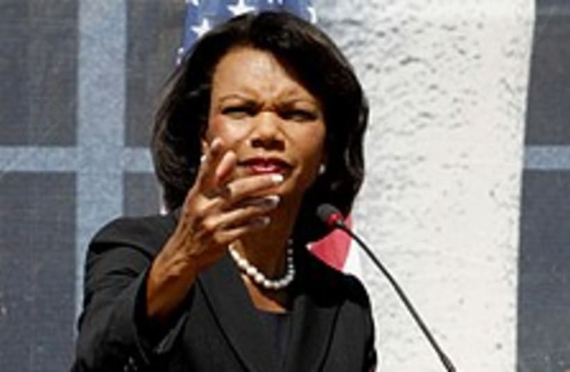 Condoleezza Rice 224.88 (photo credit: AP)