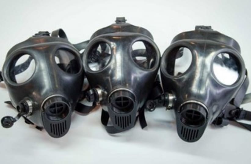 Supergum Industries' gas masks 370 (photo credit: Courtesy)