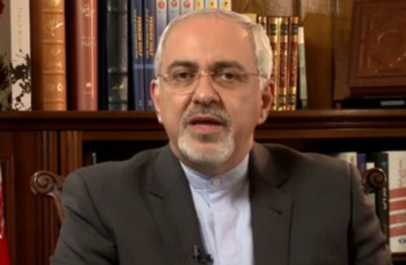 Iranian FM Javad Zarif 370 (photo credit: YouTube Screenshot)