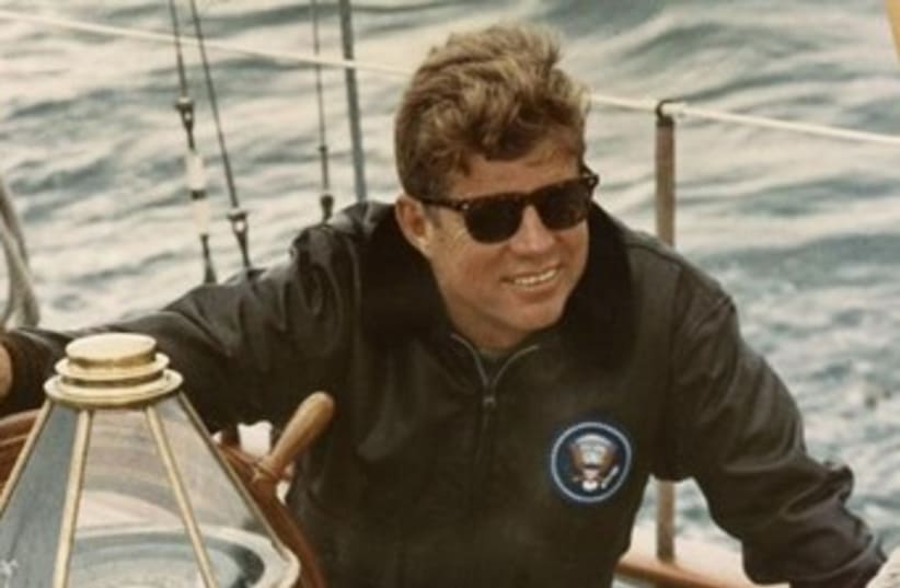Former United States President John F. Kennedy (photo credit: Reuters)