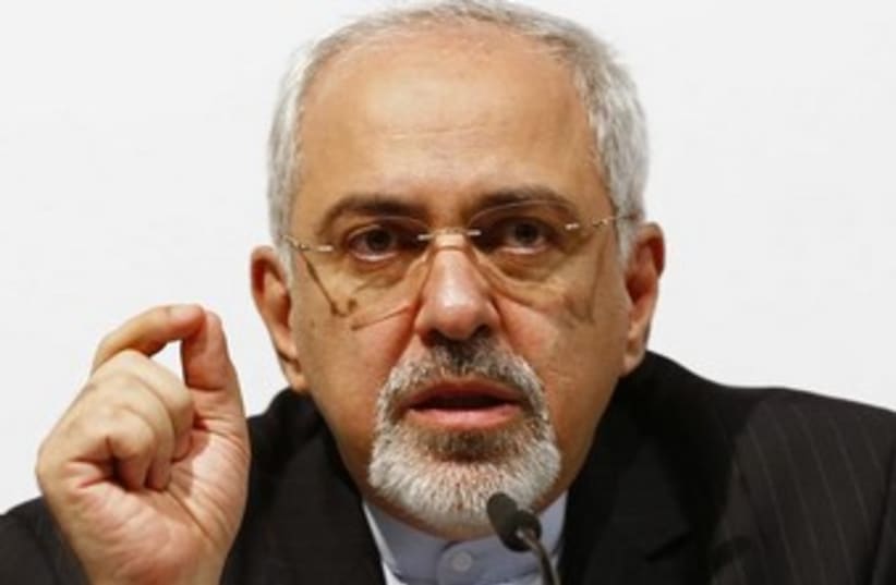 Iranian Foreign Minister Mohammad Javad Zarif 370 (photo credit: REUTERS/Ruben Sprich )