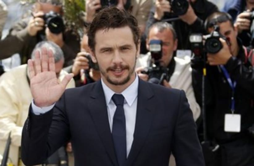 Director and actor James Franco (photo credit: Reuters)