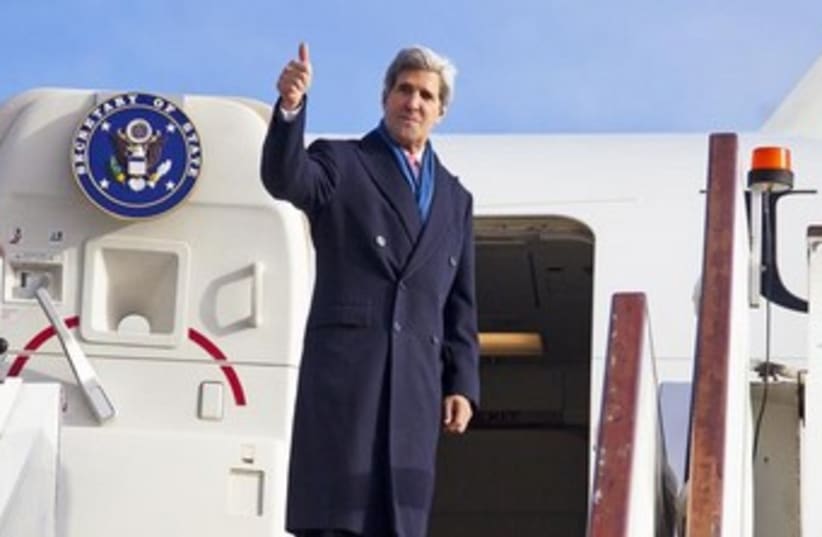 U.S. Secretary of State John Kerry  (photo credit: Reuters)
