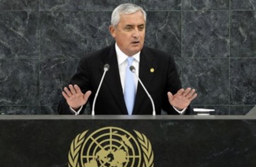 President of Guatemala Otto Fernando Perez Molina 370 (photo credit: REUTERS)