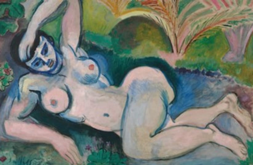 Blue Nude by Matisse 370 (photo credit: The Baltimore Museum of Art/Succession H. Matisse/)