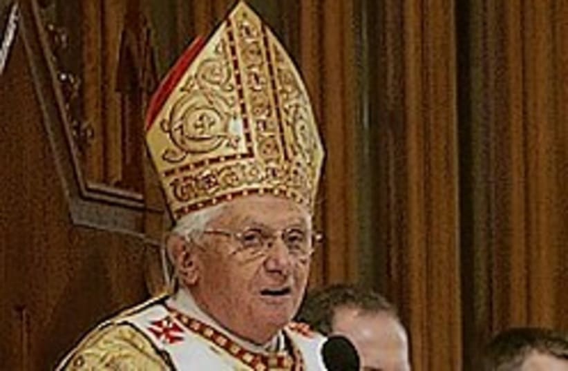 Pope Benedict 248.88 (photo credit: AP [file])