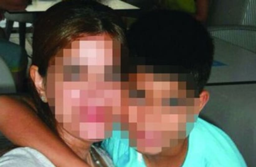 Ramble boy who was attack with mother (pixelated) 370 (photo credit: Courtesy)