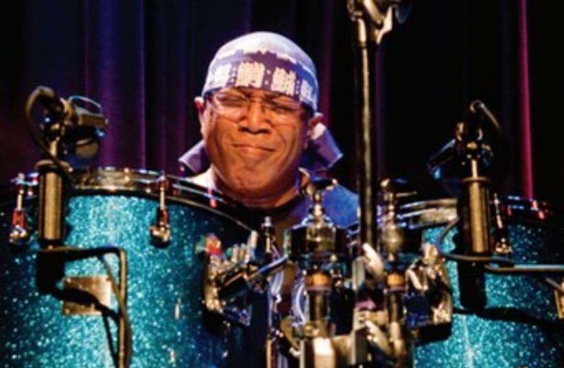 Veteran jazz fusion drummer Billy Cobham (photo credit: jpost.com )