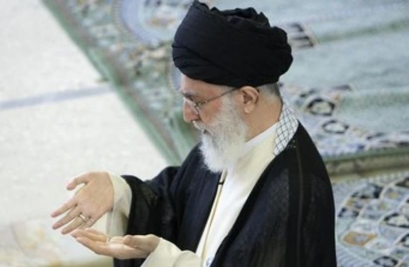 Ayatollah Khamenei (photo credit: Reuters)
