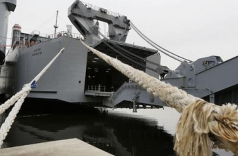 US ship MV Cape Ray (photo credit: REUTERS/Larry Downing)