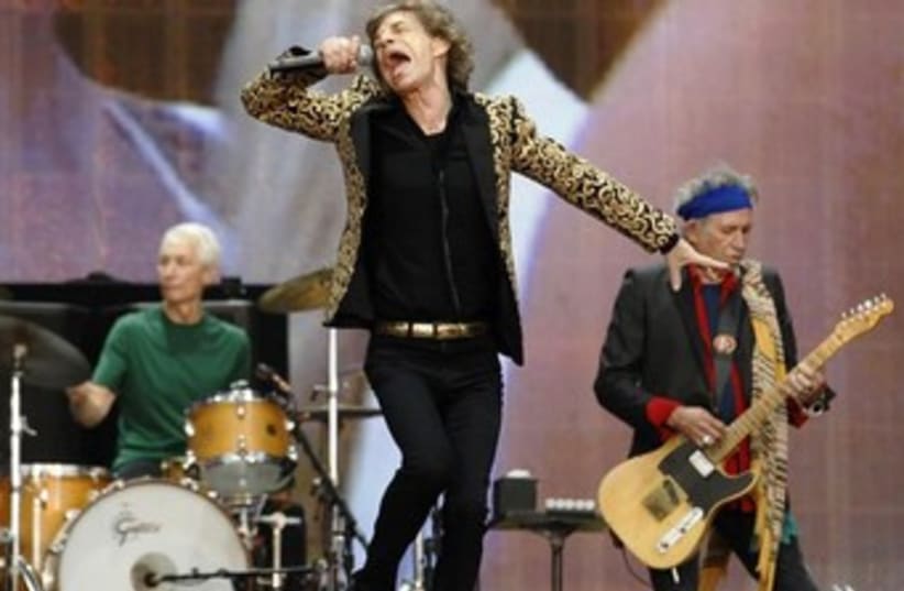 The Rolling Stones perform on stage (photo credit: Reuters)