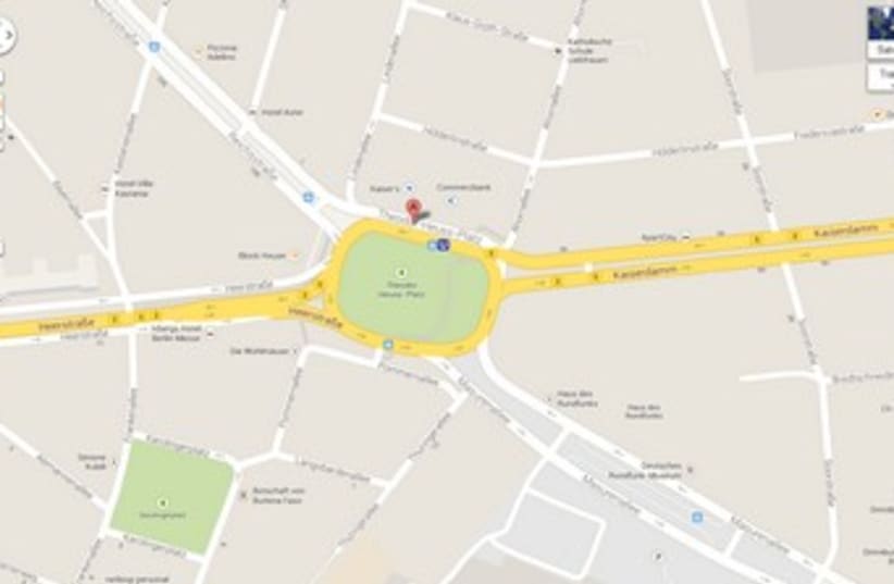 Google Maps (Theodor-Heuss-Platz) (photo credit: Courtesy)