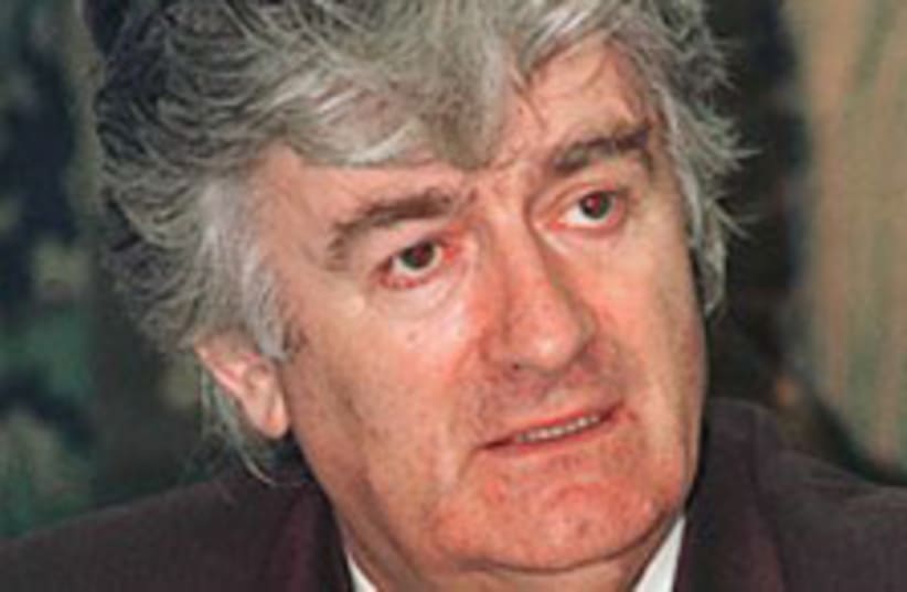 Karadzic (photo credit: AP)