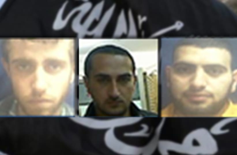 Suspects in al-Qaida plot, Jan 22 2014 (photo credit: REUTERS,Courtesy Shin Bet)
