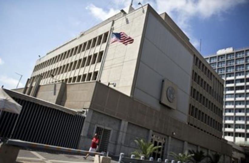 US Embassy in Tel Aviv. (photo credit: REUTERS)
