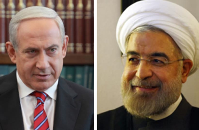 Netanyahu and Rouhani (photo credit: MARC ISRAEL SELLEM/THE JERUSALEM POST,REUTERS)