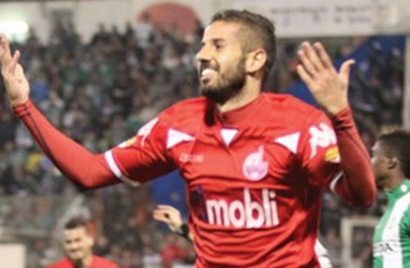 Beersheba striker Dovev Gabai  (photo credit: MEIR EVEN HAIM)