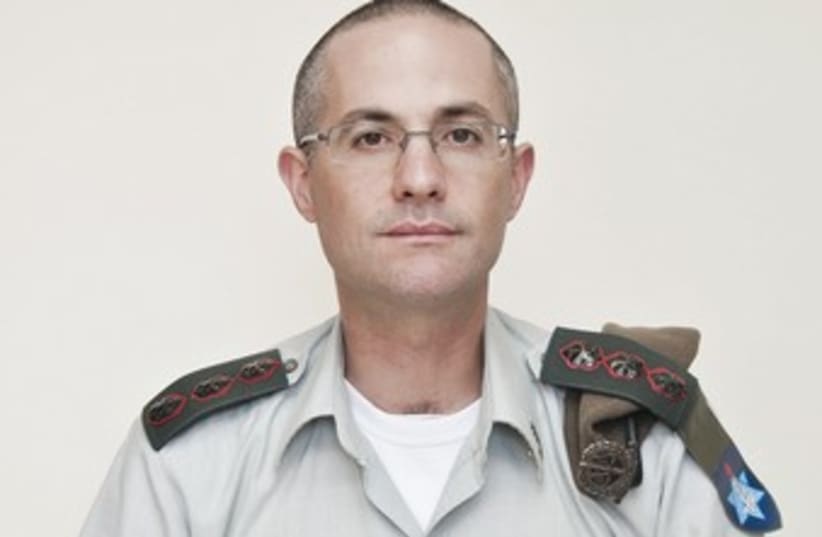 IDF Col. Sharon Afek (photo credit: COURTESY IDF SPOKESMAN'S OFFICE)