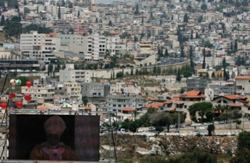 A view of the city of Nazareth (photo credit: REUTERS)