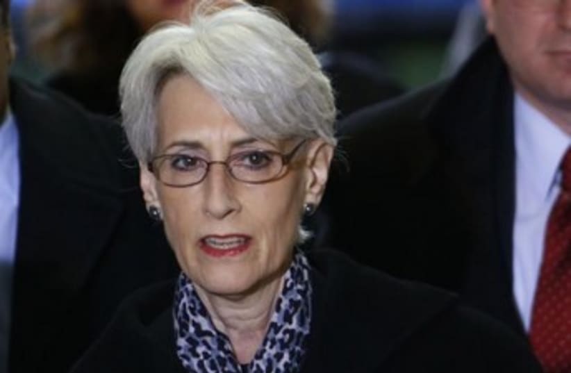 US Under Secretary of State for Political Affairs Wendy Sherman. (photo credit: REUTERS)