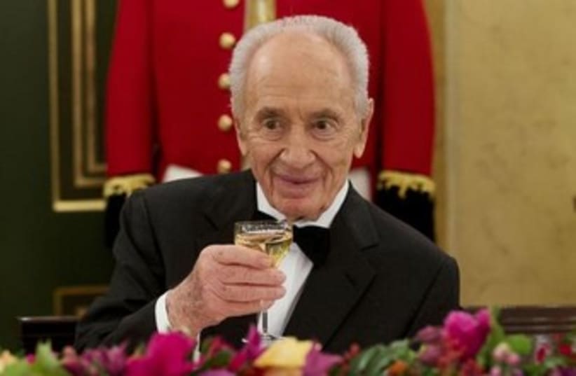 President Shimon Peres. (photo credit: REUTERS)