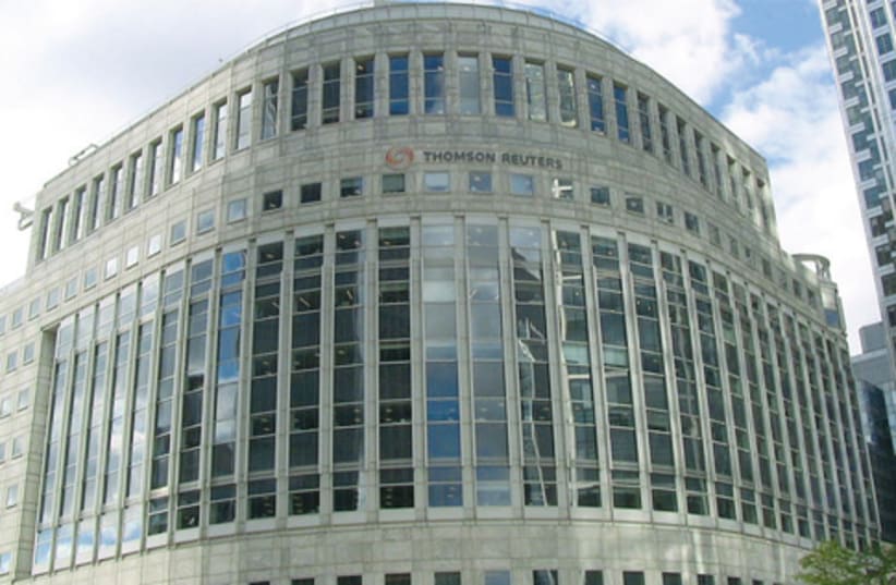 The Thompson-Reuters building in Canary-Wharf, London (photo credit: Wikimedia Commons)
