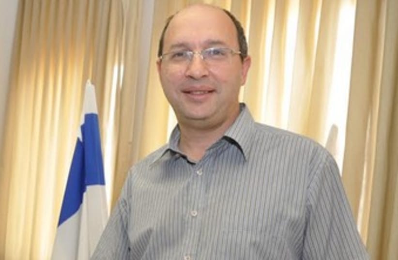 Newly appointed Histadrut chairman Avi Nissankoren. (photo credit: HISTADRUT/YEHUDAH SEGEV)