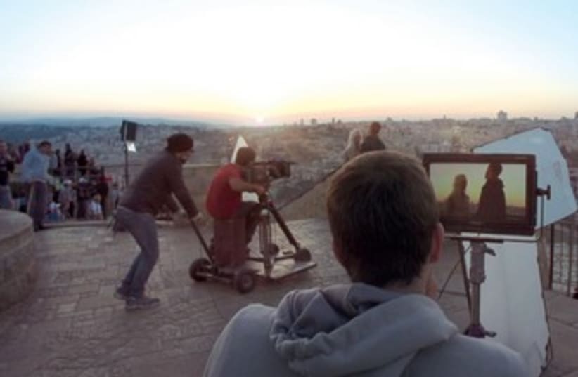 Birthright with cameras (photo credit: JERUSALEM FILM WORKSHOP)