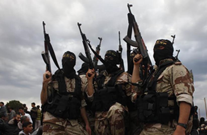 Islamic Jihad members (photo credit: REUTERS)