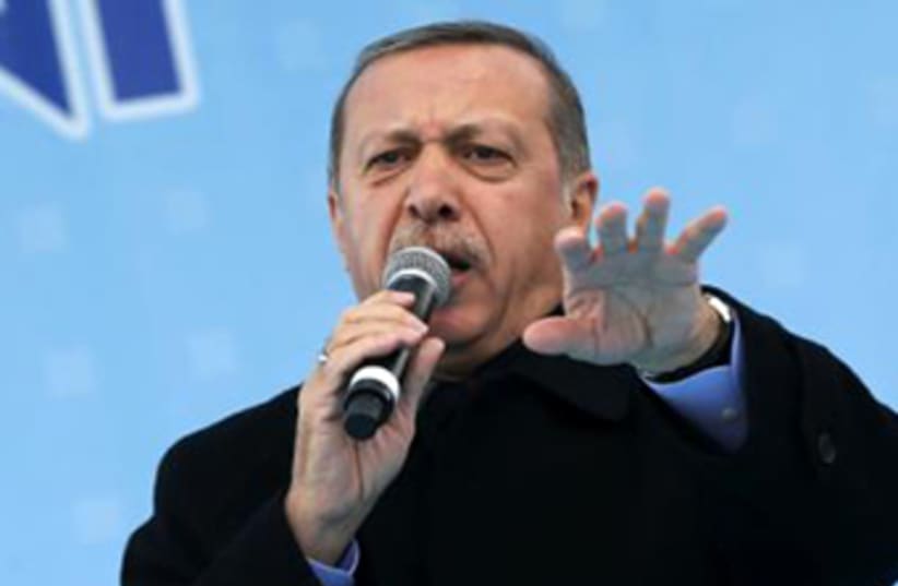 Turkish PM, Tayyip Erdogan (photo credit: REUTERS)