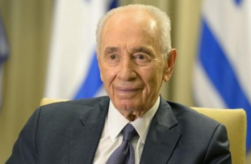 President Shimon Peres. (photo credit: Mark Neiman/GPO)