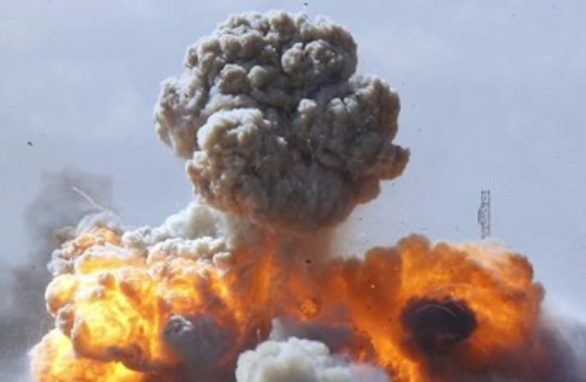 Explosion [file] (photo credit: REUTERS)