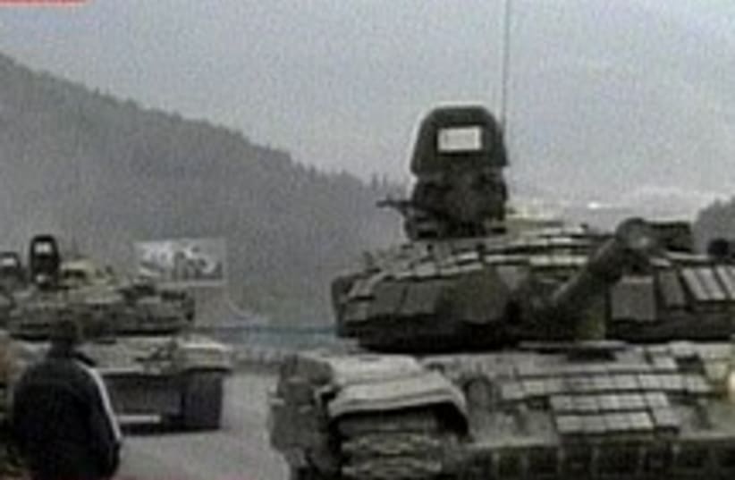 russian tanks 224 88 (photo credit: Sky News)
