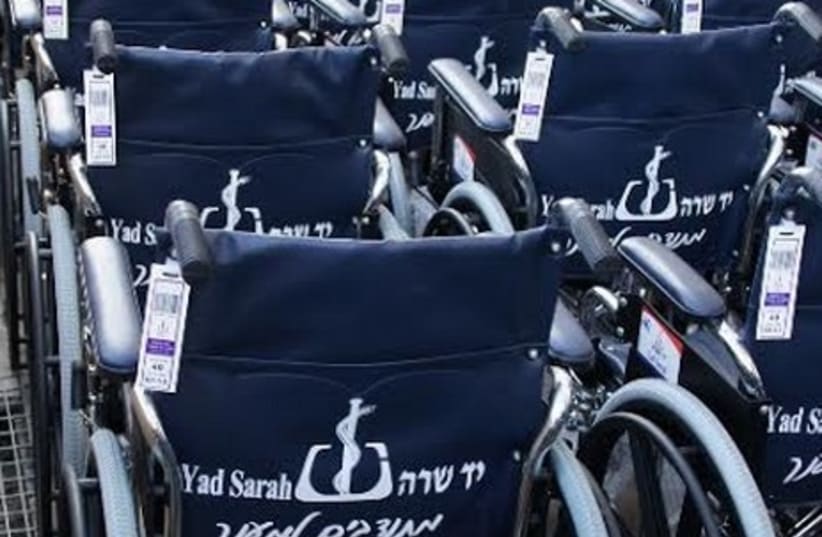 Wheelchairs (photo credit: YAD SARAH, COURTESY)