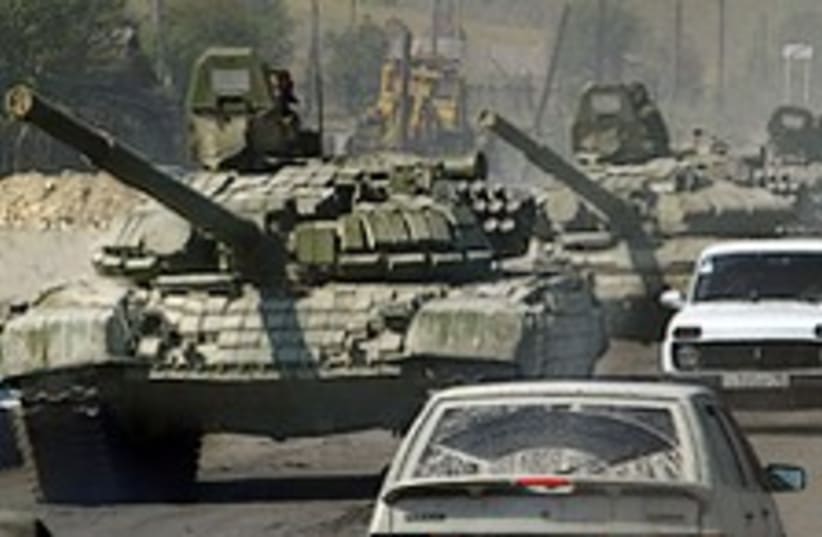 russian tank cool 224.88 (photo credit: AP)