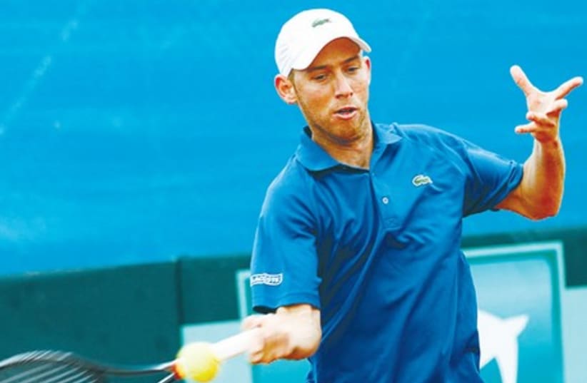 Dudi Sela looks set to have an ATP tournament on home soil to look forward to, with Ramat Hasharon expected to replace St. Petersburg as the host of a 250 series event in September. (photo credit: OFRA FRIEDMAN, ITA)