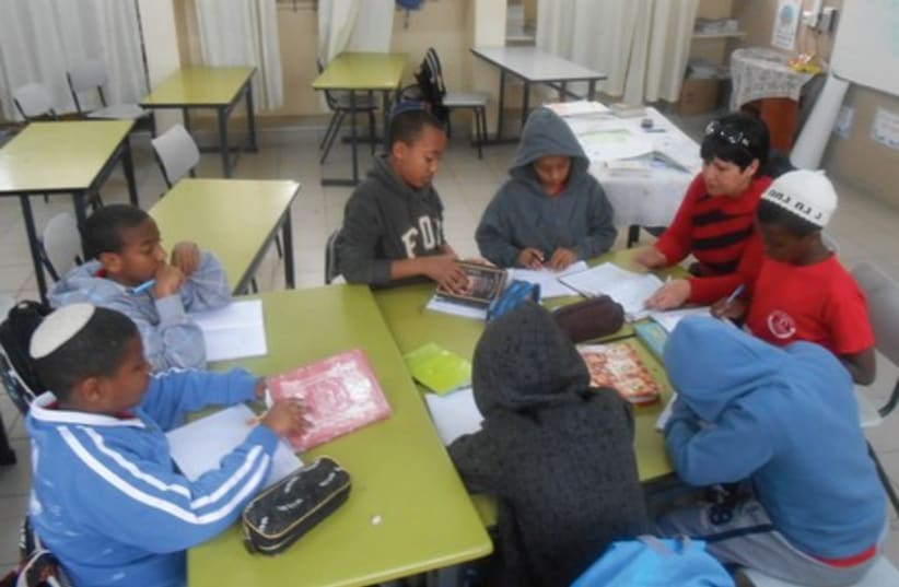 The primary program is SPACE, which enables pupils ‘in their critical years’ to stay after school to receive tutoring, with the aim of providing both emotional and academic support. (photo credit: ENP)