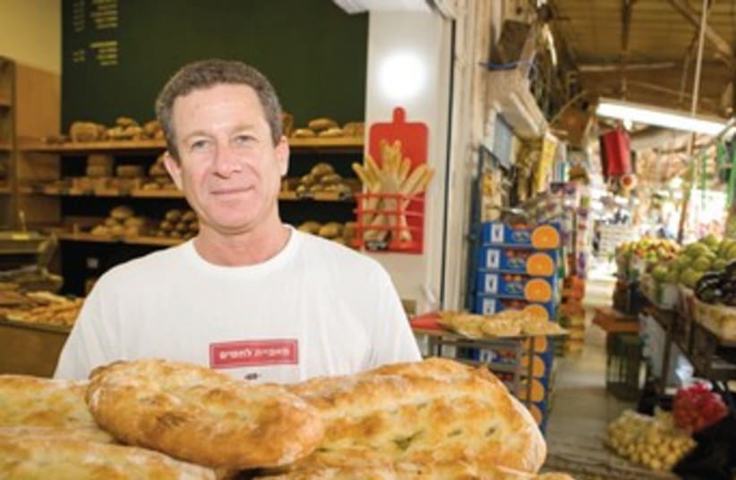 Uri Scheft and his famous bread (photo credit: Courtesy)