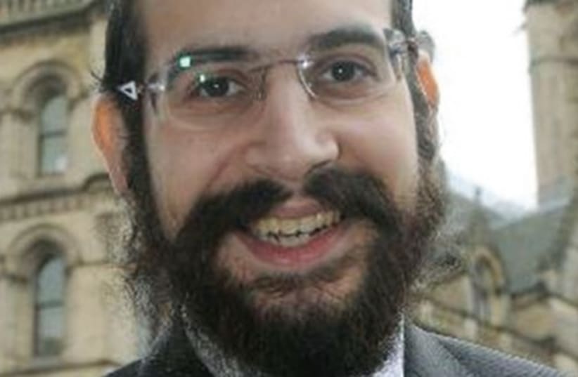 Shneur Odze, the Euroskeptic UK Independence Party (photo credit: TWITTER)