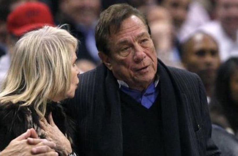 Los Angeles Clippers owner Donald Sterling. (photo credit: REUTERS)