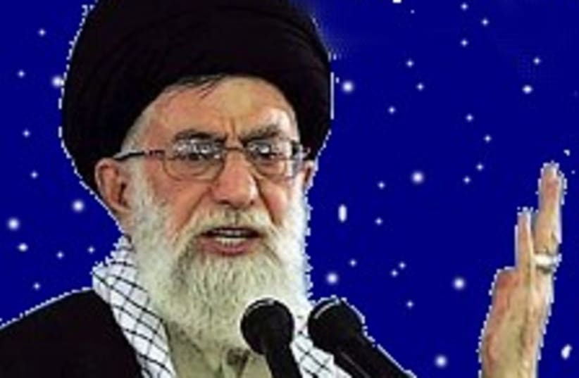 mullahs in space 224.88 (photo credit: AP / Rendring by Jonathan Beck)