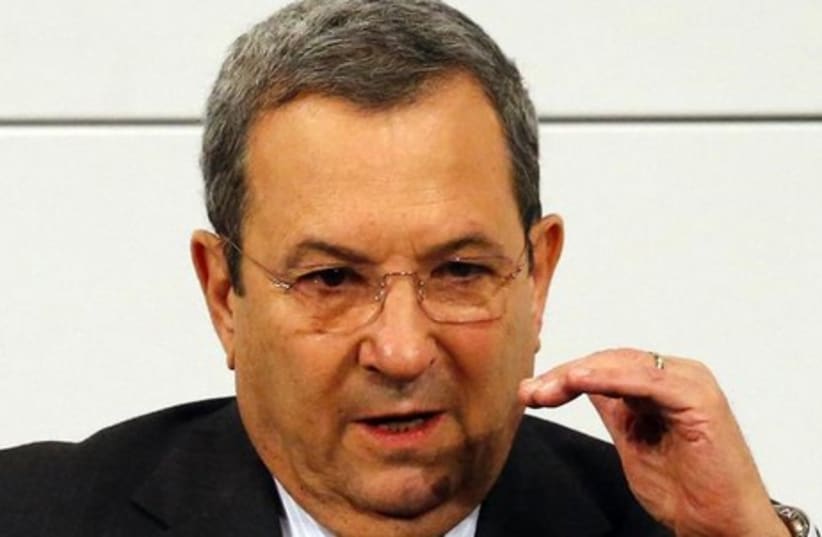 Former prime minister Ehud Barak (photo credit: REUTERS)